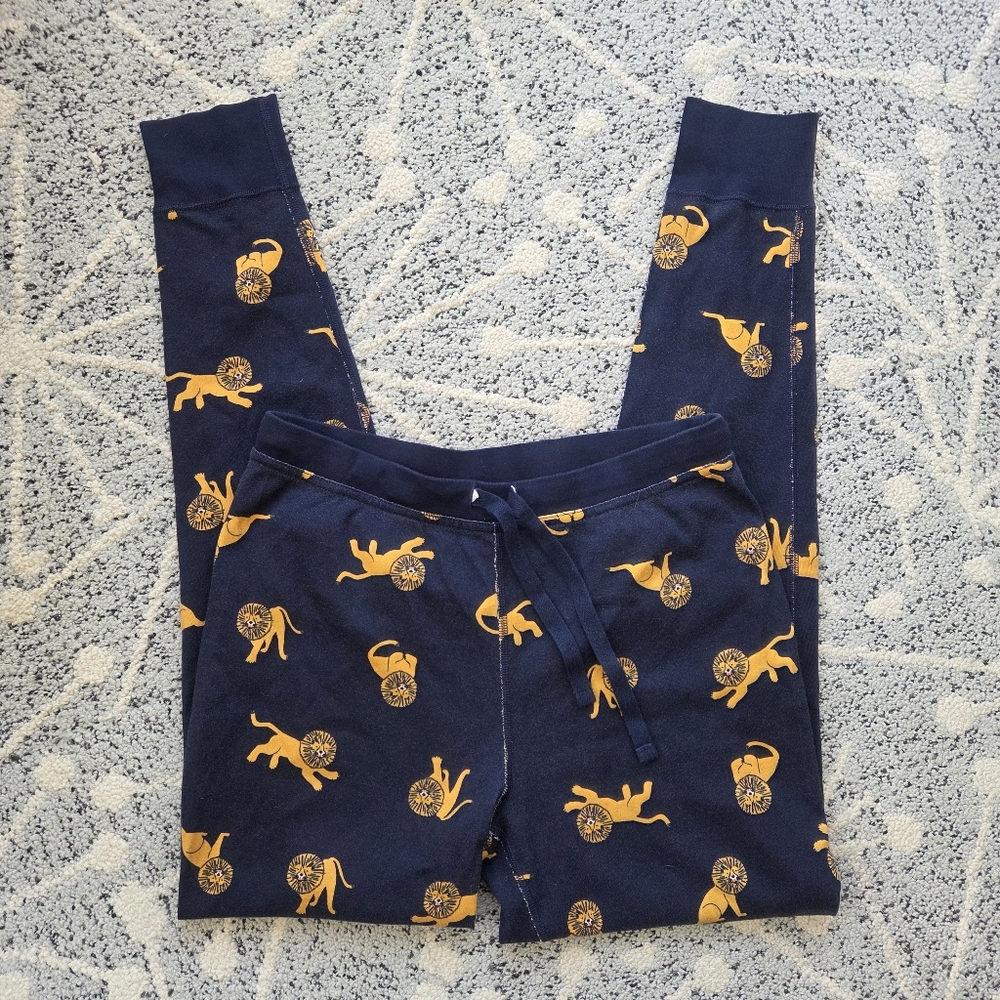 Hanna Andersson Lion Cotton Pajama Bottoms